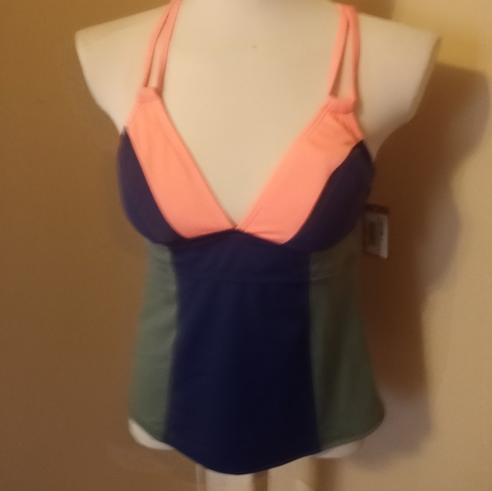 Colorblock Womens Kuapapa Tankini